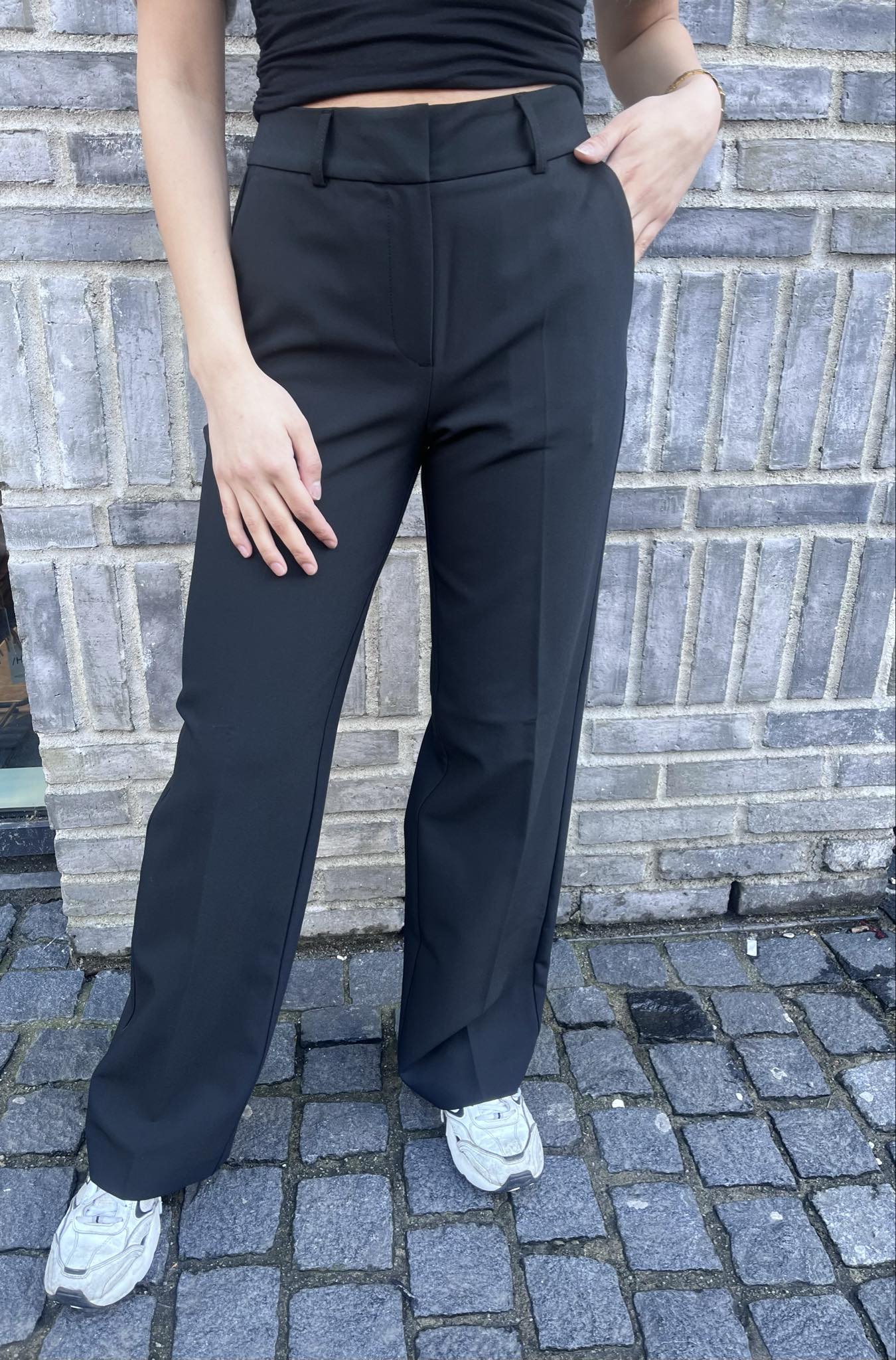 Rita Wide bukse - Svart